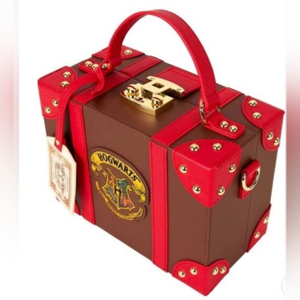 Loungefly Harry Potter Hogwarts Express Luggage Trunk Crossbody